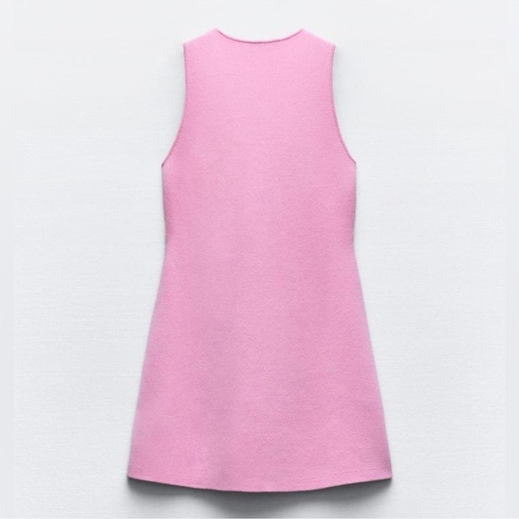 Zara Pink Mini Dress - Picture 4 of 9